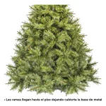 Arbol De Navidad Ciprés 1,80m Tope De Gama Ultra Frondoso