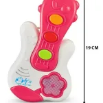 Guitarra Para Niños Juguete Instrumento Musical Sonido Y Luz