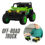 Auto A Friccion Camioneta Off Road 4x4 Luces Sonidos