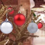 Bolas De Navidad 5cm Adornos Navideños X72 Esfera Decoración