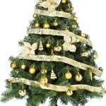 Arbolito Navidad Montañes Deluxe 1.30mts Con Adornos Kit X40