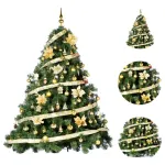 Arbol Navidad Extra Lujo Patagonia 1.80mts Con Adornos X72