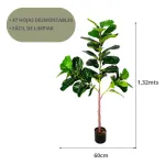 Planta Artificial 130cm Ficus Grande Decoracion Interior Ext