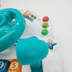 Volante Didáctico Con Piano Luz Y Sonidos Para Bebé