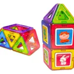 Bloques Magneticos Con Imanes Didacticos 26 Piezas