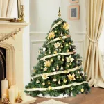 Arbol Navidad Extra Lujo Patagonia 2.10mts Con Adornos X88