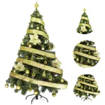 Arbol De Navidad Tronador Lujo 1,50mts Con Adornos Kit X40