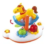 Juguete Caballo Oscilante Con Luz Y Sonido Para Bebé