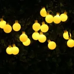 Luces De Navidad X20 Bolitas A Pilas Guirnalda Led 3mts