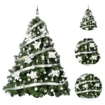 Arbol Navidad Extra Lujo Patagonia 2.10mts Con Adornos X88