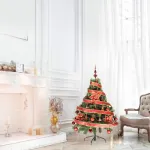  Arbol De Navidad Tronador Lujo 1,20mts Con Adornos Kit X30
