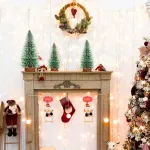 Papa Noel Colgante Adornos Decoracion Navideña