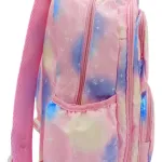 Mochila Para Nena Espalda Escolar Portanotebook + Peluche