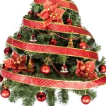  Arbol De Navidad Tronador Lujo 1,20mts Con Adornos Kit X30