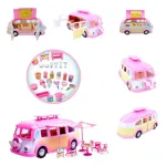 Camion De Dulces Y Helados Con Accesorios Para Muñecas