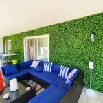 Jardin Vertical Muro Verde X10 Unidades Deco Artificial