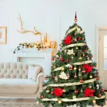 Arbol Navidad Extra Lujo Patagonia 2.10mts Con Adornos X88