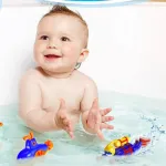 Juguete Para El Baño Submarino A Cuerda Para Bañadera