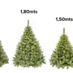 Arbol De Navidad Ciprés 1,80m Tope De Gama Ultra Frondoso