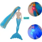 Muñeca Sirena Con Luz Y Accesorios Juguete