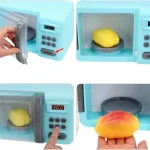 Microondas De Juguete Luz Sonido Efecto Coccion Horno Nena