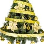  Arbol De Navidad Tronador Lujo 1,20mts Con Adornos Kit X30