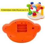 Set De Actividades Musical Sonajero Con Luz Para Bebe