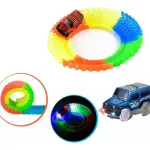 Pista Luminosa Flexible 56 Piezas 1 Auto Luminoso