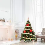 Arbolito Navidad Montañes Deluxe 1.50mts Con Adornos Kit X50