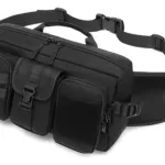 Riñonera Tactica Grande Ajustable Sistema Molle Bolsillos