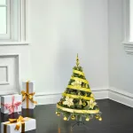  Arbol De Navidad Tronador Lujo 1,20mts Con Adornos Kit X30