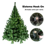Arbol De Navidad Canadian Luxury 2,10mts Decoracion