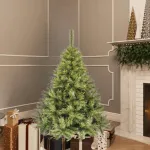 Arbol De Navidad Ciprés 1,50m Tope De Gama Ultra Frondoso