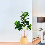Planta Artificial 130cm Ficus Grande Decoracion Interior Ext