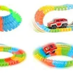 Pista Luminosa Flexible 56 Piezas 1 Auto Luminoso