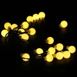 Luces De Navidad X20 Bolitas A Pilas Guirnalda Led 3mts