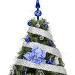  Arbol De Navidad Tronador Lujo 1,20mts Con Adornos Kit X30