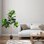 Planta Artificial 130cm Ficus Grande Decoracion Interior Ext
