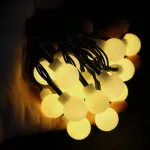 Luces De Navidad X20 Bolitas A Pilas Guirnalda Led 3mts