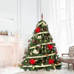 Arbol Navidad Extra Lujo Patagonia 2.10mts Con Adornos X88