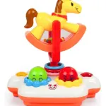 Juguete Caballo Oscilante Con Luz Y Sonido Para Bebé