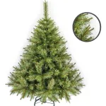 Arbol De Navidad Ciprés 1,30m Tope De Gama Ultra Frondoso