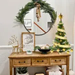 Arbolito De Navidad 80cm Con Adornos 30 Piezas Oro