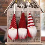 Adorno Navidad Colgante Gnomo Navideño 14cm