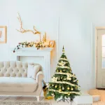 Arbolito Navidad Montañes Deluxe 1.30mts Con Adornos Kit X40