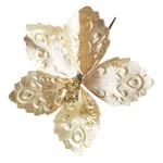 Flor 20cm Para Arbol De Navidad Adornos Decoracion