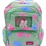 Mochila Para Nena Espalda Escolar Portanotebook + Peluche