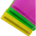 Carpeta Escolar Numero 3 Transparente X10 Unidades Color N3