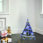  Arbol De Navidad Tronador Lujo 1,20mts Con Adornos Kit X30