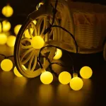 Luces De Navidad X20 Bolitas A Pilas Guirnalda Led 3mts